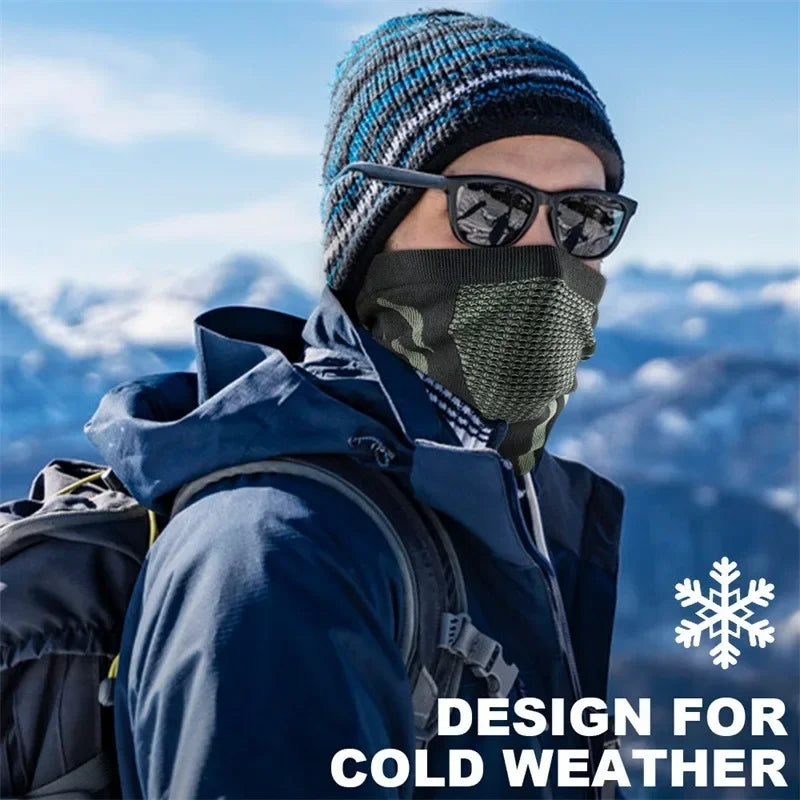 Winter Breathable Comfortable Thermal Knitted Bandana by RiderOut™