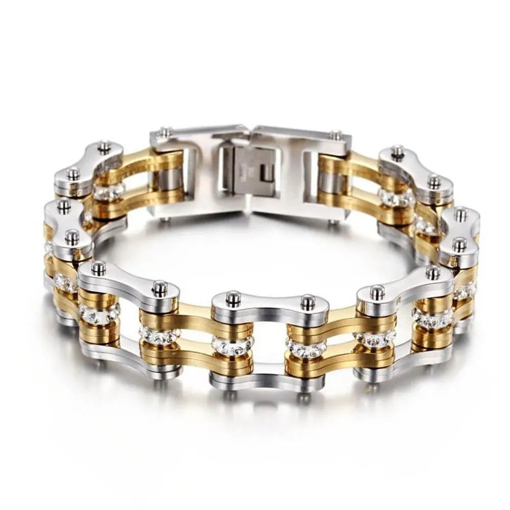 Heavy Motorcycle Chain Link Bracelet by RiderOut™