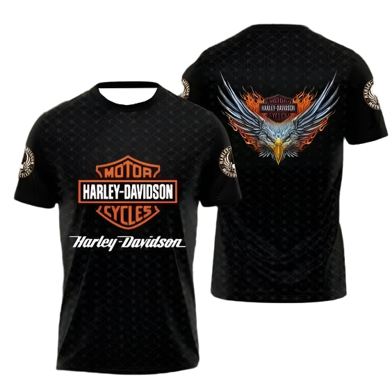 3D Print HD Motorcycle T-shirt by RiderOut™
