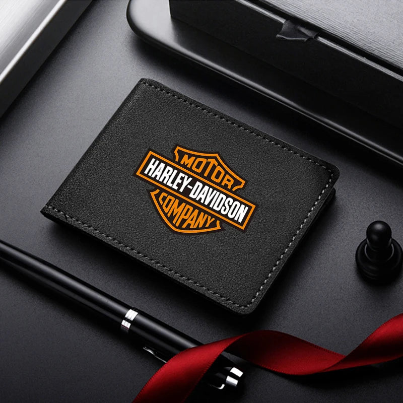 Black HD Motorcycle Logo Wallet by RiderOut™