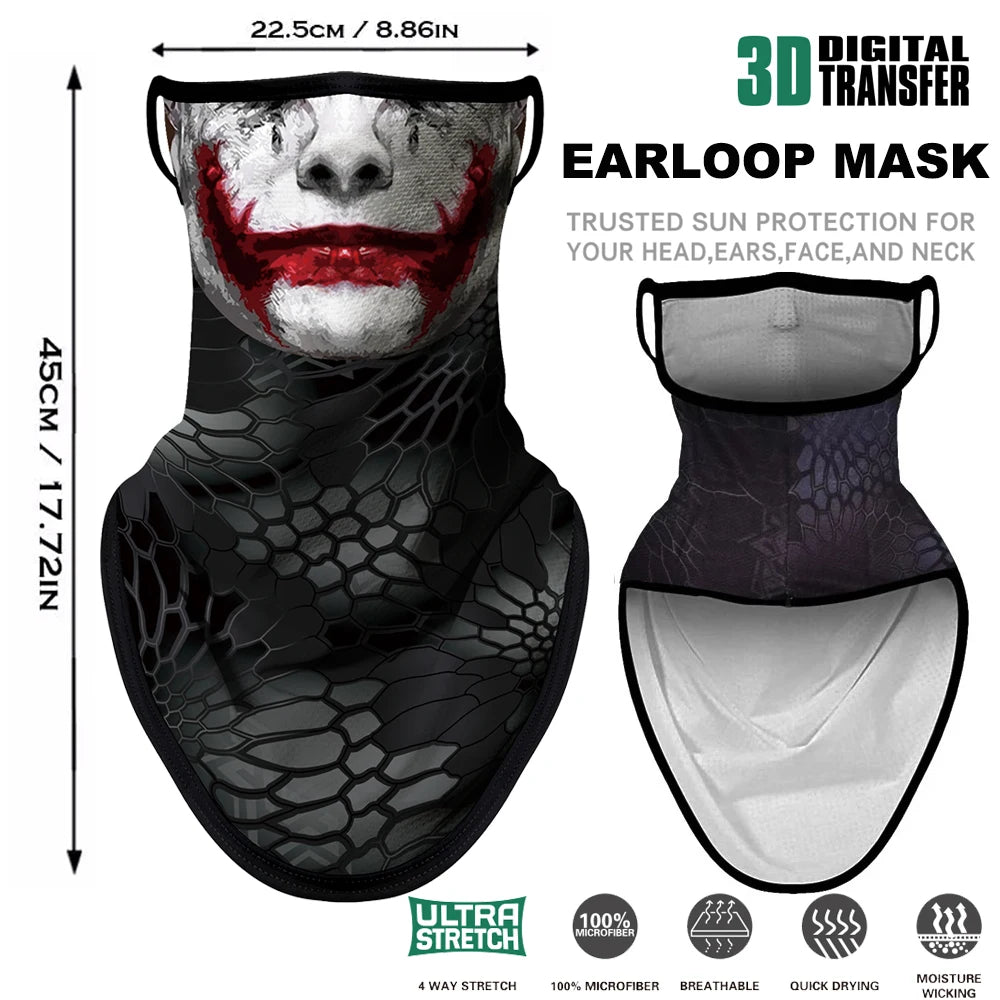 Breathable Skull Neck Gaiter Bandana by RiderOut™