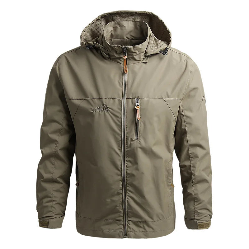 Windbreaker Tactical Waterproof Hooded Jacket by RiderOut