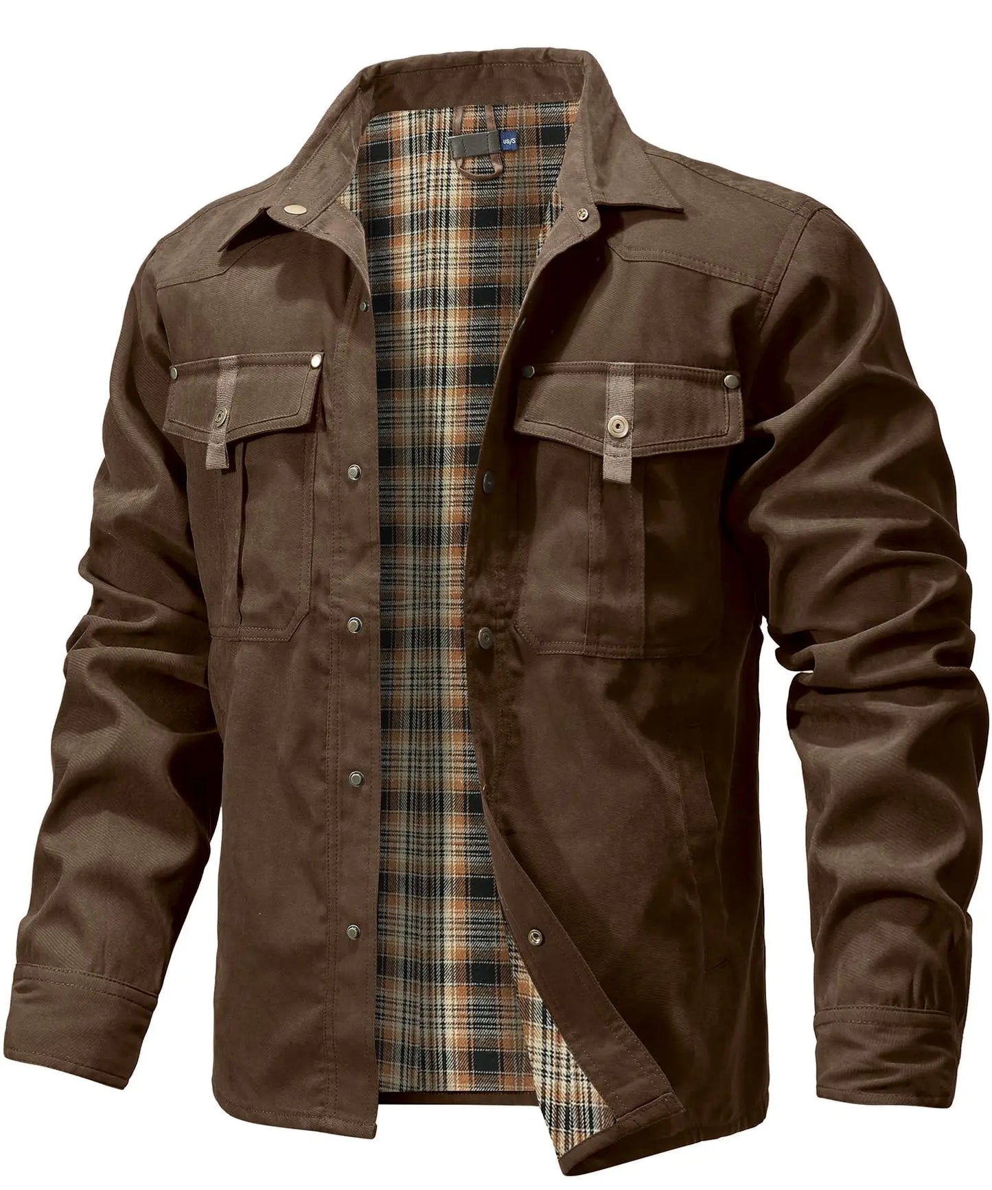 Flannel Lined Shacket Jacket by RiderOut