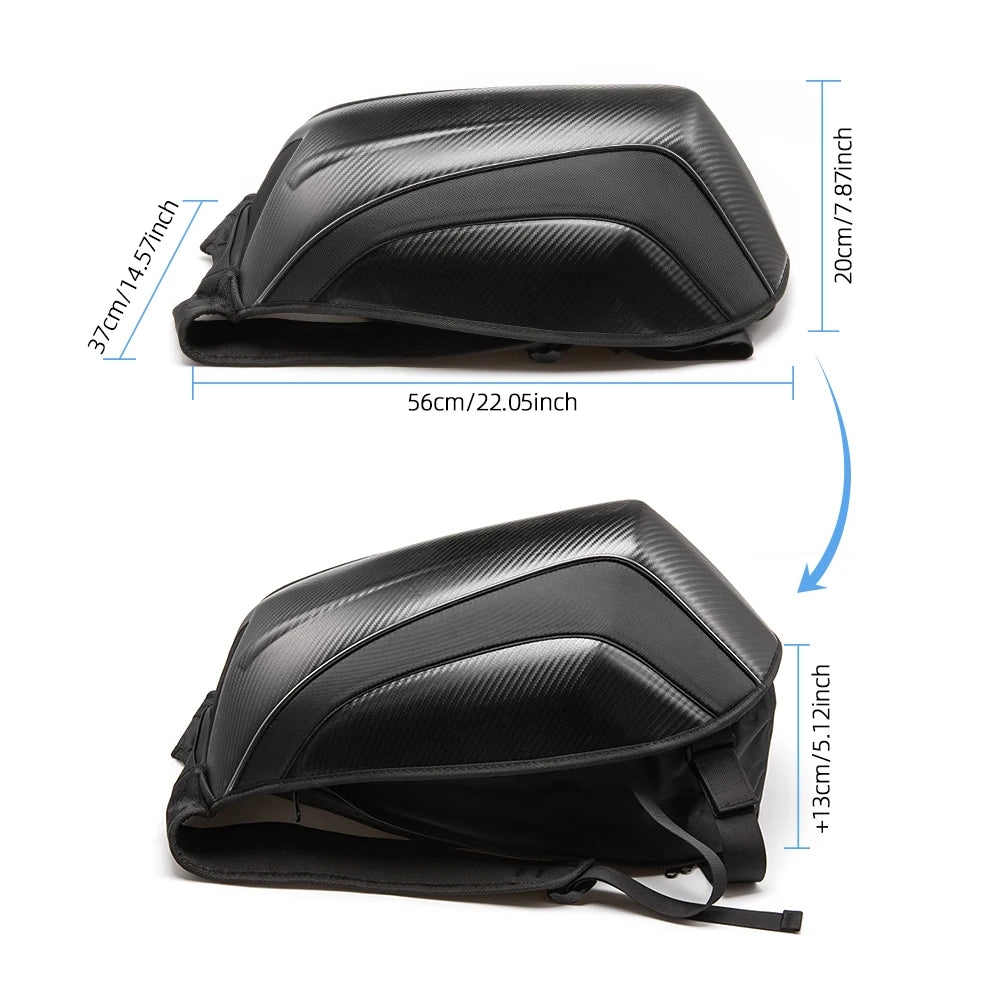 Carbon Fiber Motorcycle Backpack by RiderOut™