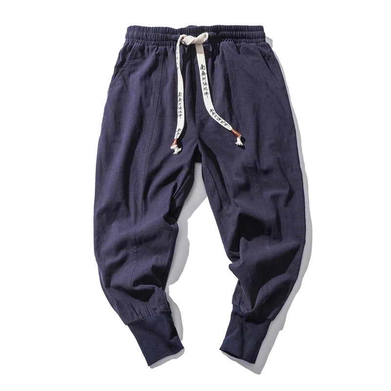 Cotton Linen Harem Baggy Trousers by RiderOut