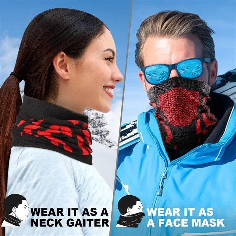 Winter Breathable Comfortable Thermal Knitted Bandana by RiderOut™
