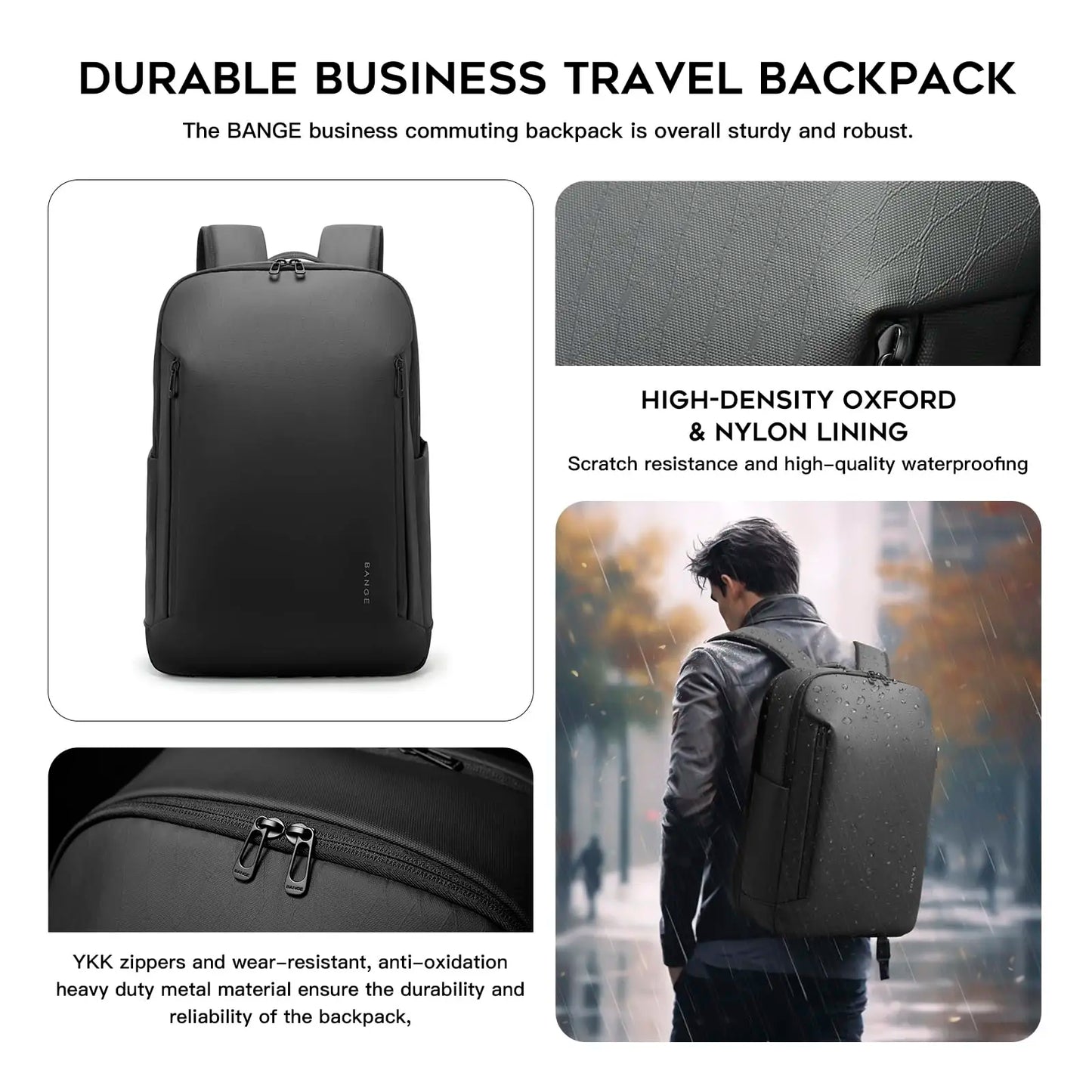 Casual Multi-Pockets Big Capacity Daily Backpack by RiderOut™