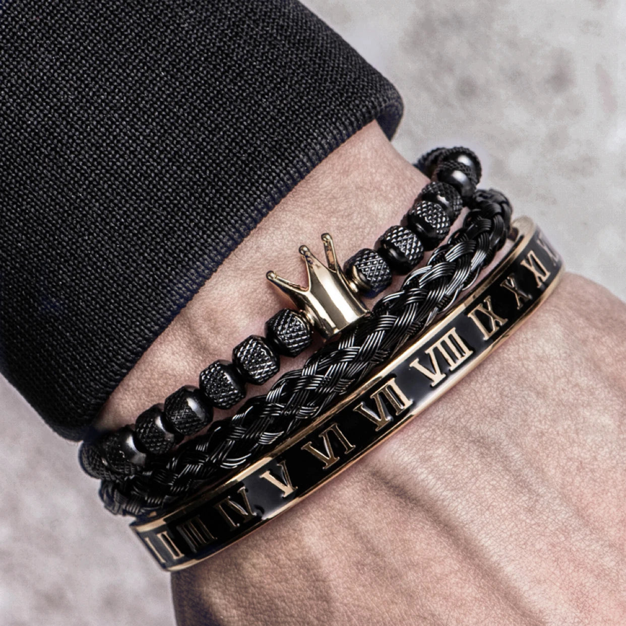 Luxury Enamel Roman Bracelet by RiderOut