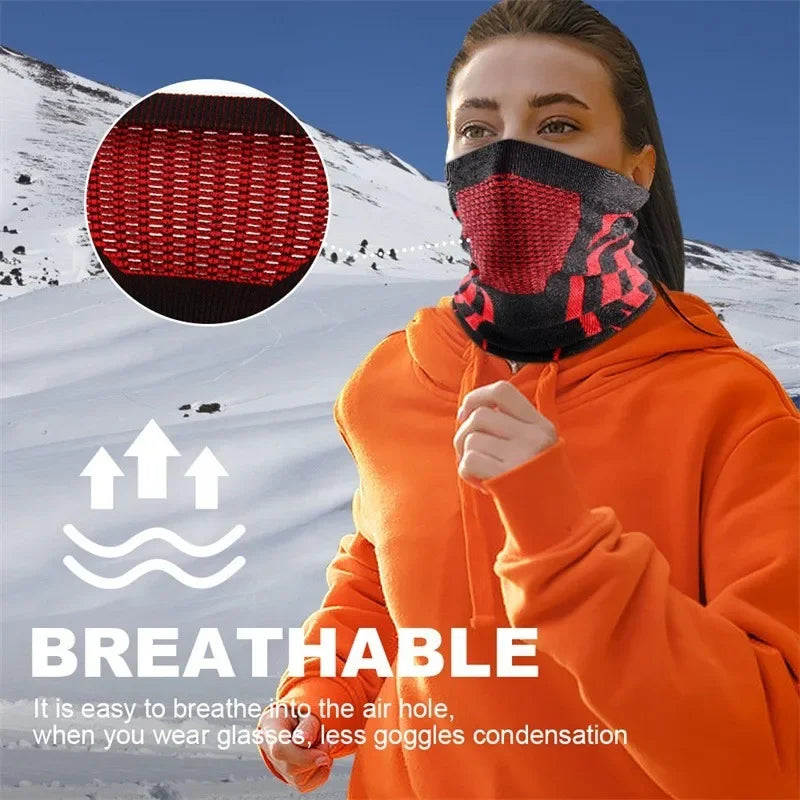 Winter Breathable Comfortable Thermal Knitted Bandana by RiderOut™