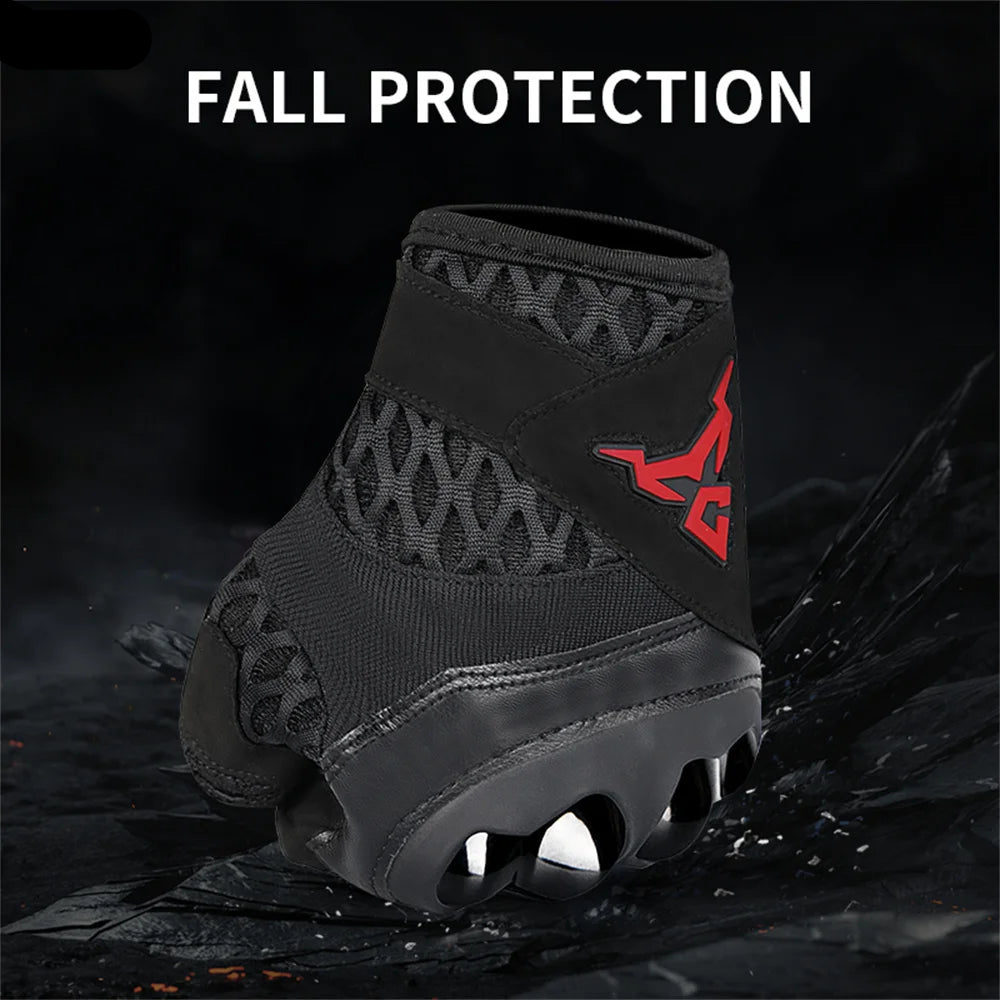 Breathable Motocross Protective Gloves by RiderOut™