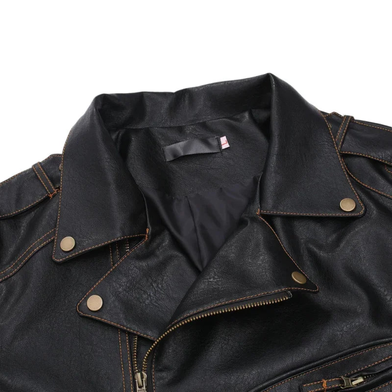 Vintage Ghost Rider Motorcycle Multi-zip Jacket by RiderOut