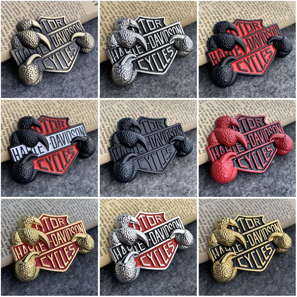 HD Eagle Claw Metal Decorative Logo by RiderOut™