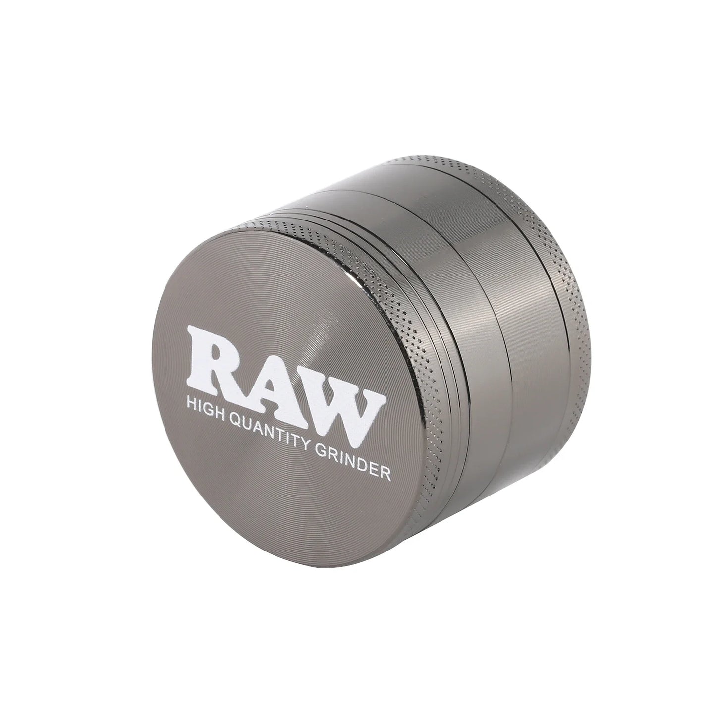 2" Metal Zinc Alloy Gray Herb Grinder by RAW™