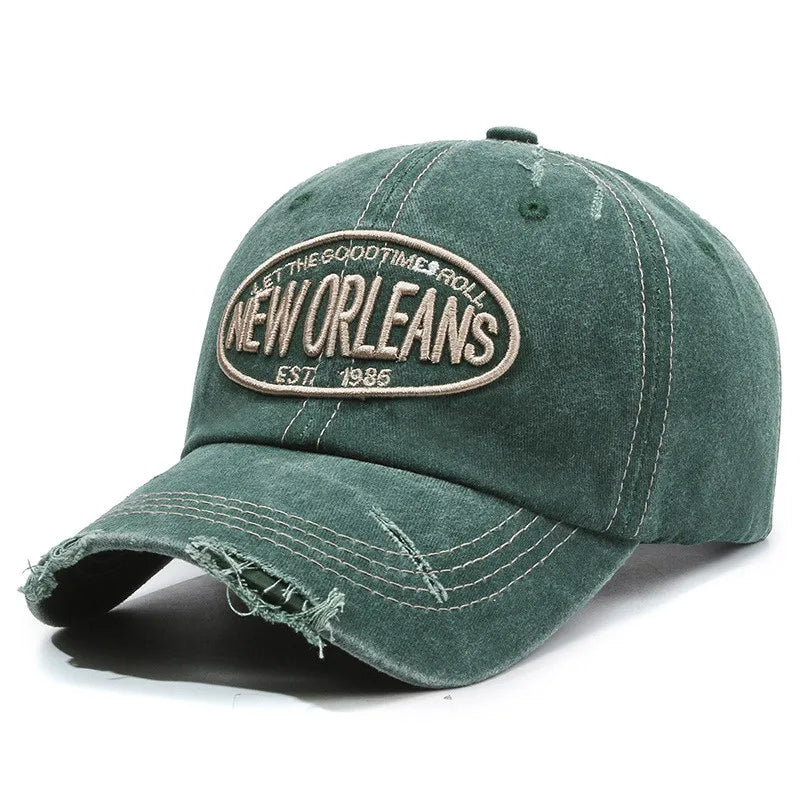 New Orleans 3D Embroidery Baseball Cap by RiderOut™