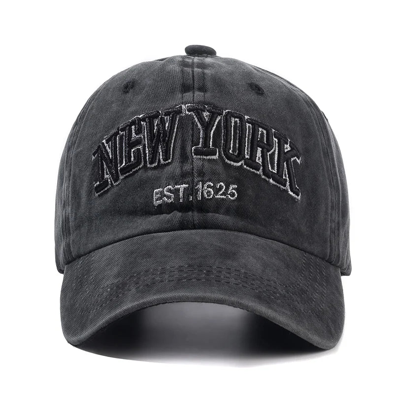 New York Washed Cotton Cap by RiderOut™