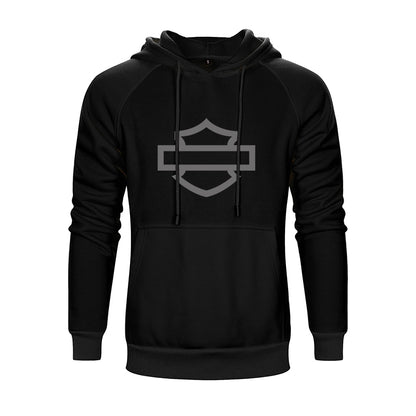 H D Basic Logo Cotton Hoodie for Riders by RiderOut™