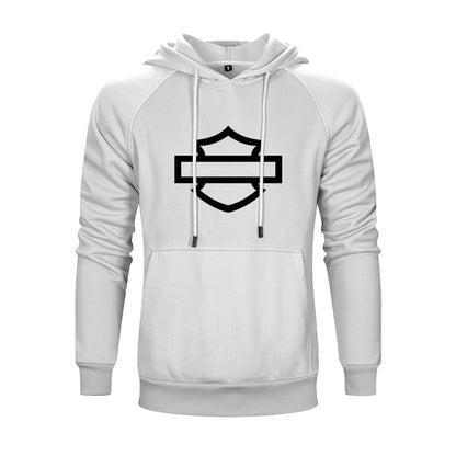 H D Basic Logo Cotton Hoodie for Riders by RiderOut™