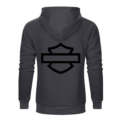 H D Basic Logo Cotton Hoodie for Riders by RiderOut™