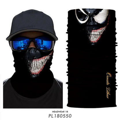 Punisher Bandana Balaclava Neck Gaiter by RiderOut™