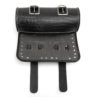 Motorcycle Saddlebag Leather Luggage Bag by RiderOut