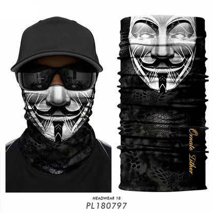 Punisher Bandana Balaclava Neck Gaiter by RiderOut™