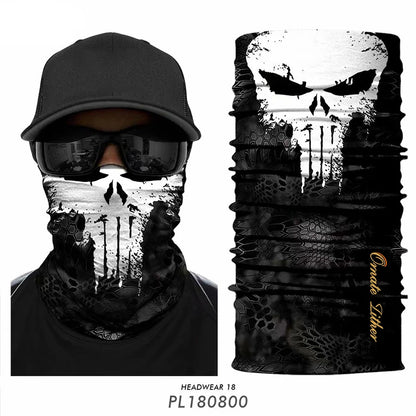 Punisher Bandana Balaclava Neck Gaiter by RiderOut™