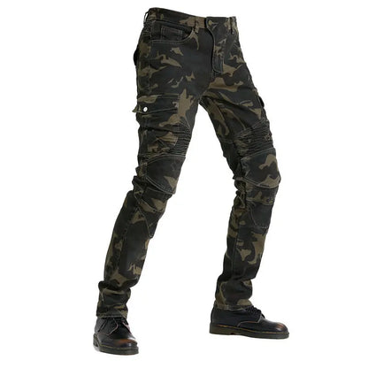 Motorcycle Riding Protective Camo Pants by RiderOut™