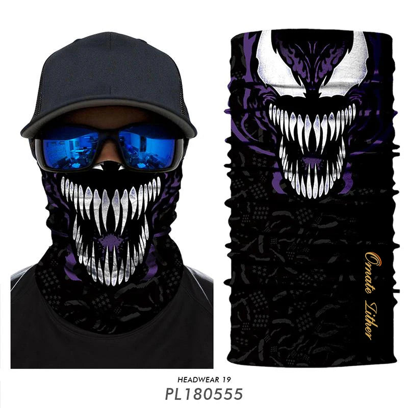 Punisher Bandana Balaclava Neck Gaiter by RiderOut™
