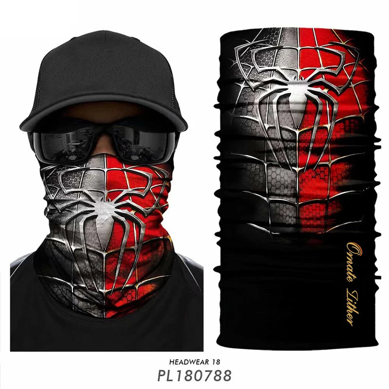 Punisher Bandana Balaclava Neck Gaiter by RiderOut™