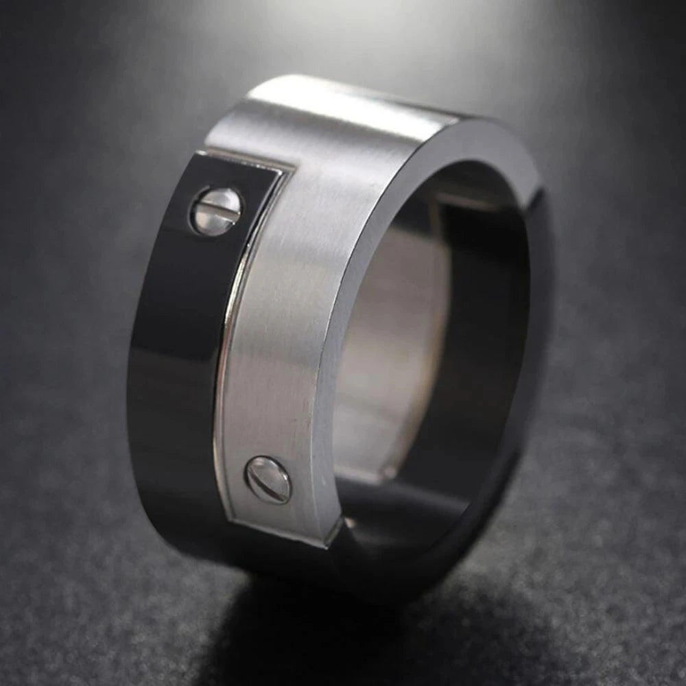 Unique Design Fashion Titanium Ring by RiderOut™