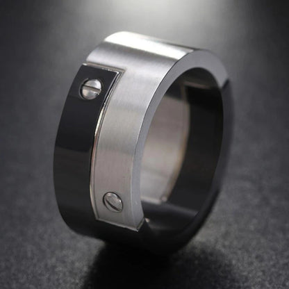 Unique Design Fashion Titanium Ring by RiderOut™