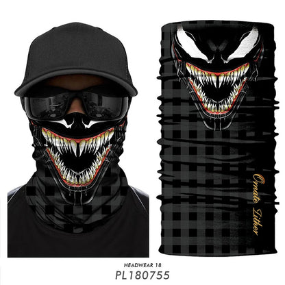 Punisher Bandana Balaclava Neck Gaiter by RiderOut™