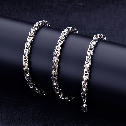 Titanium Steel Imperial Chain Necklace by RiderOut™