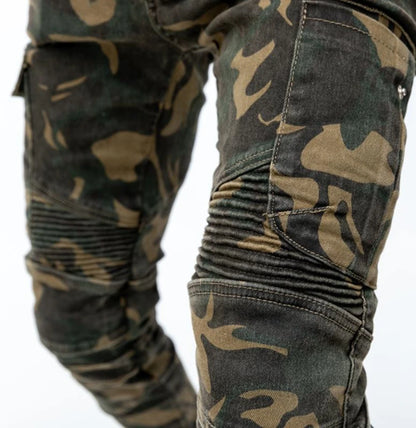 Motorcycle Camouflage Jeans Trousers by RiderOut™