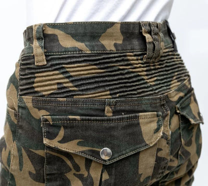 Motorcycle Camouflage Jeans Trousers by RiderOut™