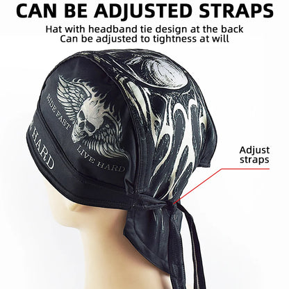 Motorcycle Riding Skull Caps by RiderOut