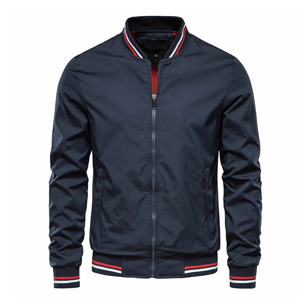 Casual Slim Fit  Bomber Jacket by RiderOut