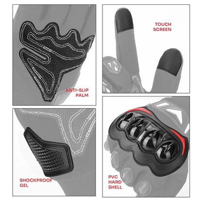 Motorcycle Protective Gloves by RiderOut™