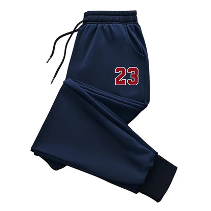 23 Letter Casual Sports Jogging Pants by RiderOut