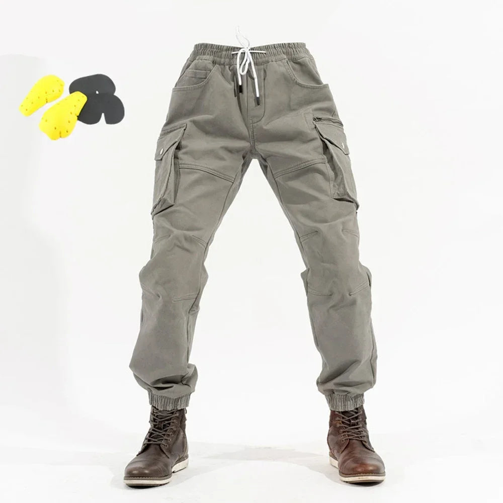 Motorcycle Riding  Durable Protective  Cargo Pants by RiderOut™
