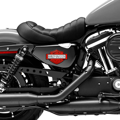 2PCS HD Motorcycle Basic Logo Metal Stickers by RiderOut™