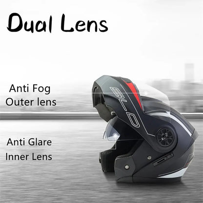 Personalised Dual Lens Flip Up Helmets by RiderOut™