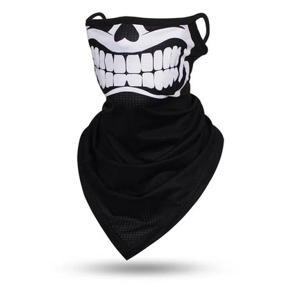 Skull Breathable Hanging-ear Bandana by RiderOut™