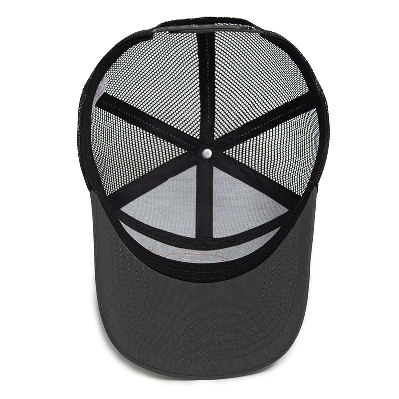 Shark Leather Label Baseball Cap by RiderOut™
