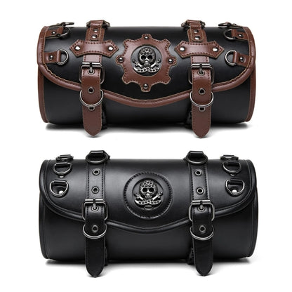 Punk Styles Motorcycle Storage Saddlebag PU Leather Bag by RiderOut