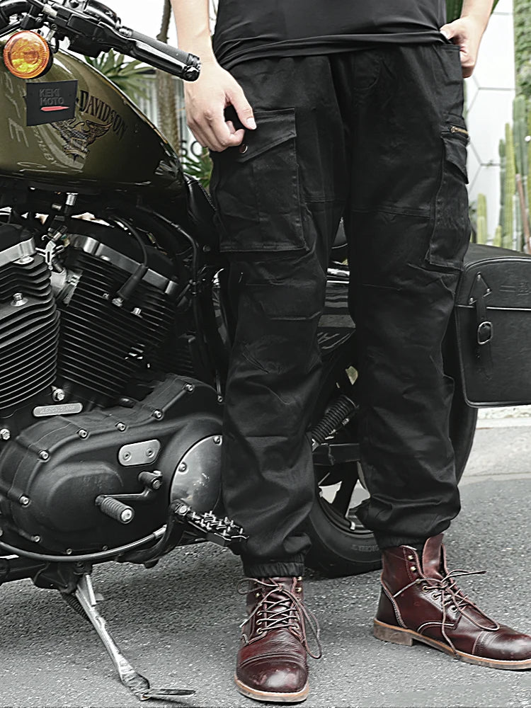 Motorcycle Riding  Durable Protective  Cargo Pants by RiderOut™