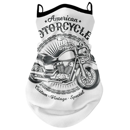 Retro Motorcycle Anti-UV Outdoor Bandana by RiderOut™