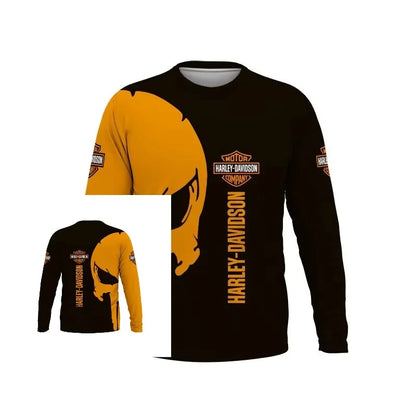 HD Motorcycle 3D Print Sports T-shirt by RiderOut™