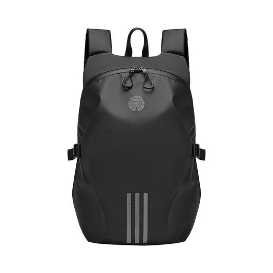 Black Motorcycle Helmet Waterproof Backpack by RiderOut™