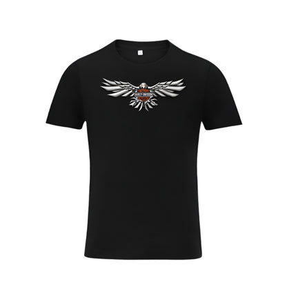 Motorcycle HD Logo Retro T-shirt by RiderOut™